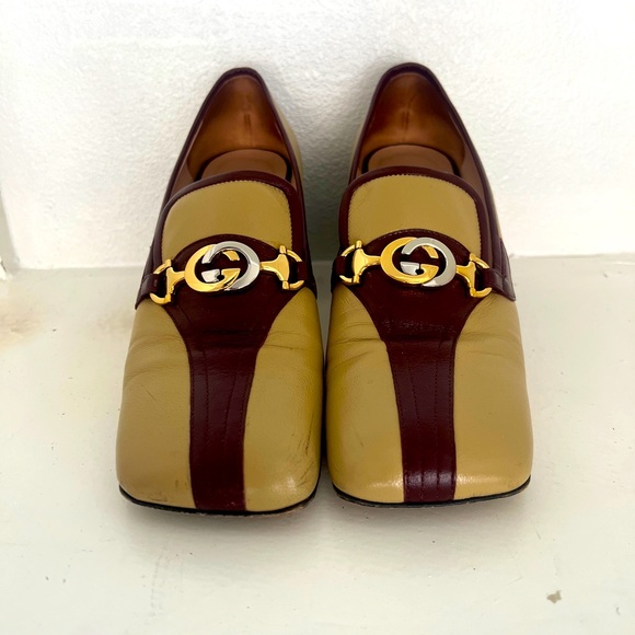 Authentic Gucci Shoes. Worn but in good condition. Real leather. - Picture 2 of 4